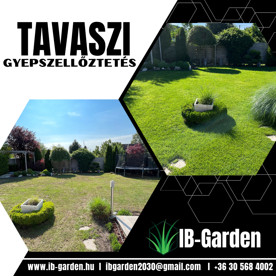 Tavaszi gyepszellőztetés